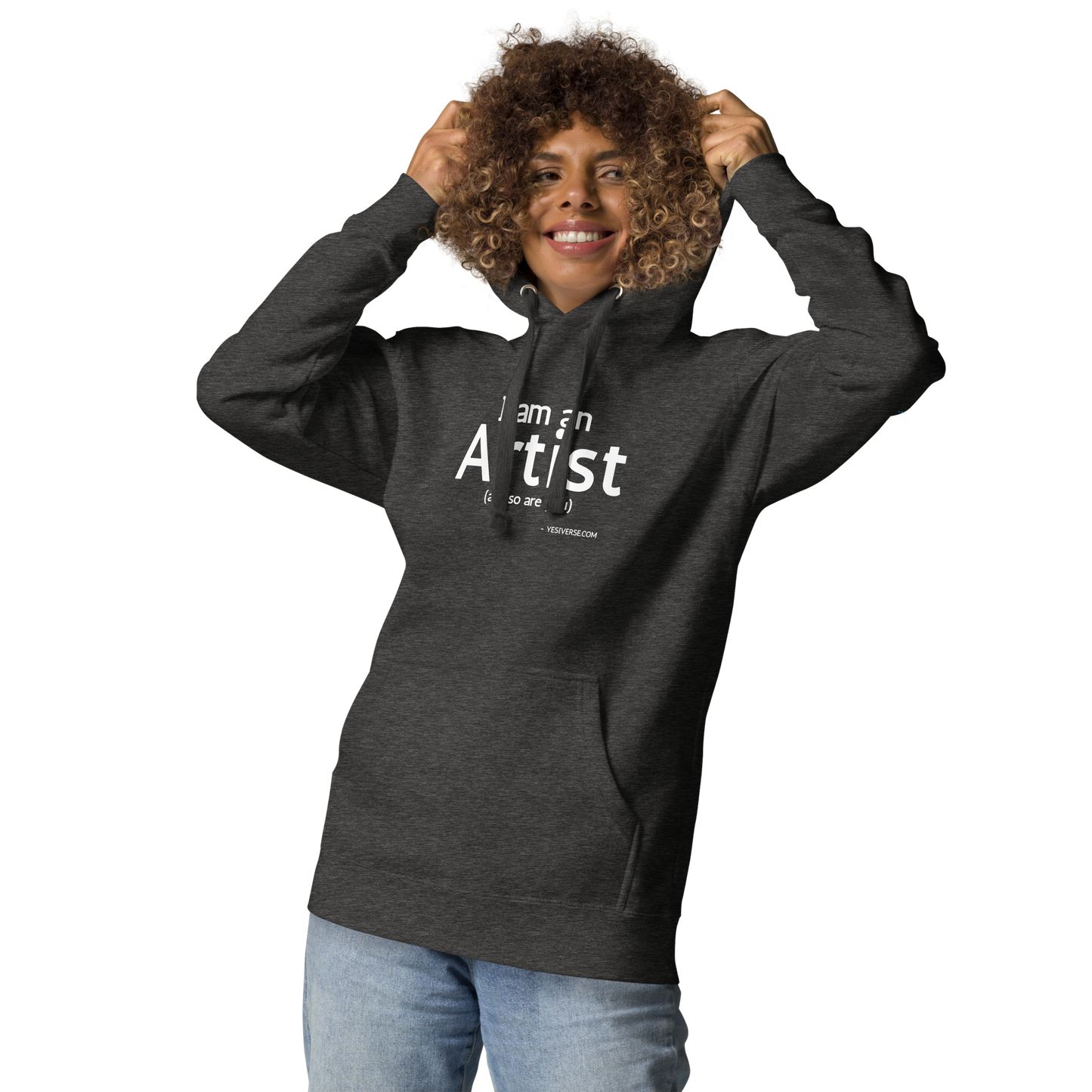 I AM AN ARTIST HOODIE ā UNISEX