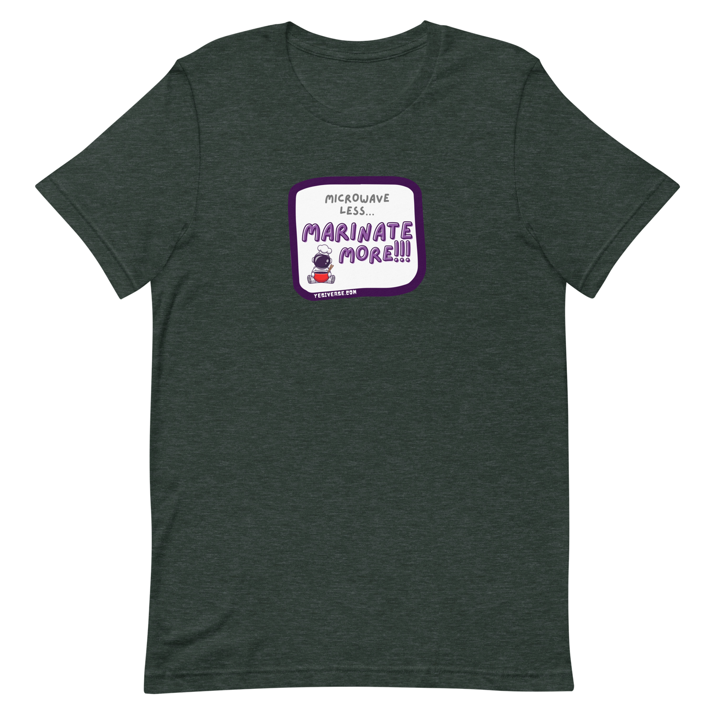 MICROWAVE LESS… MARINATE MORE!!! — ADULT