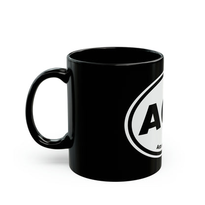 AOK (Acts of Kindness) — 11oz BLACK MUG