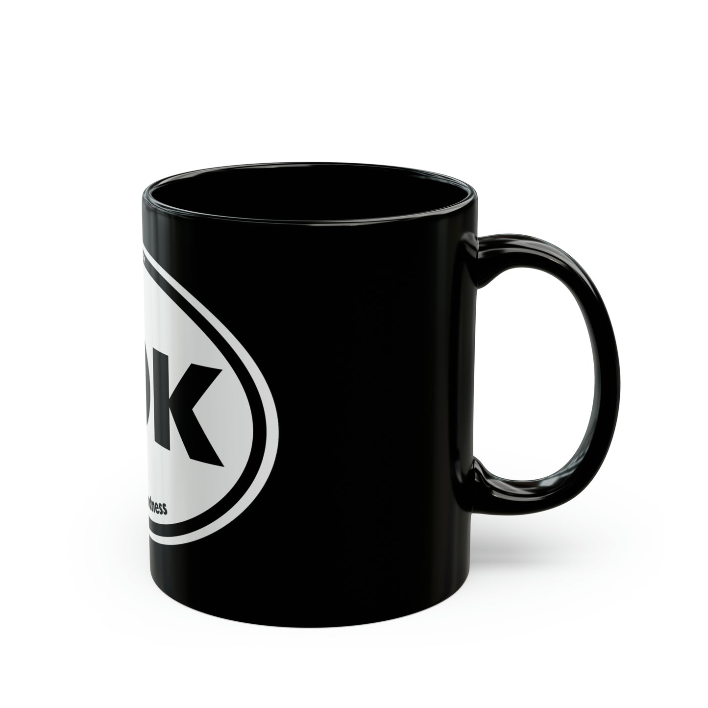 AOK (Acts of Kindness) — 11oz BLACK MUG