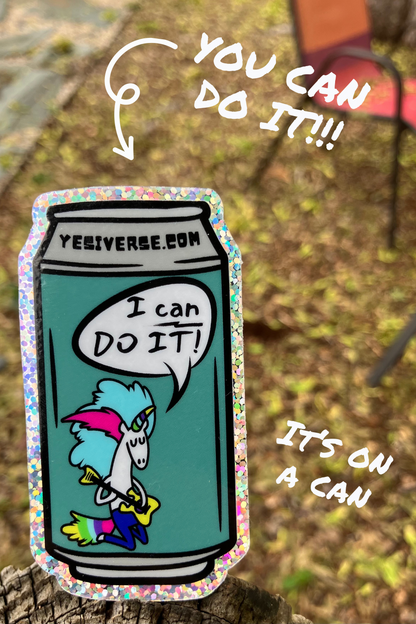 You CAN do it!  STICKER