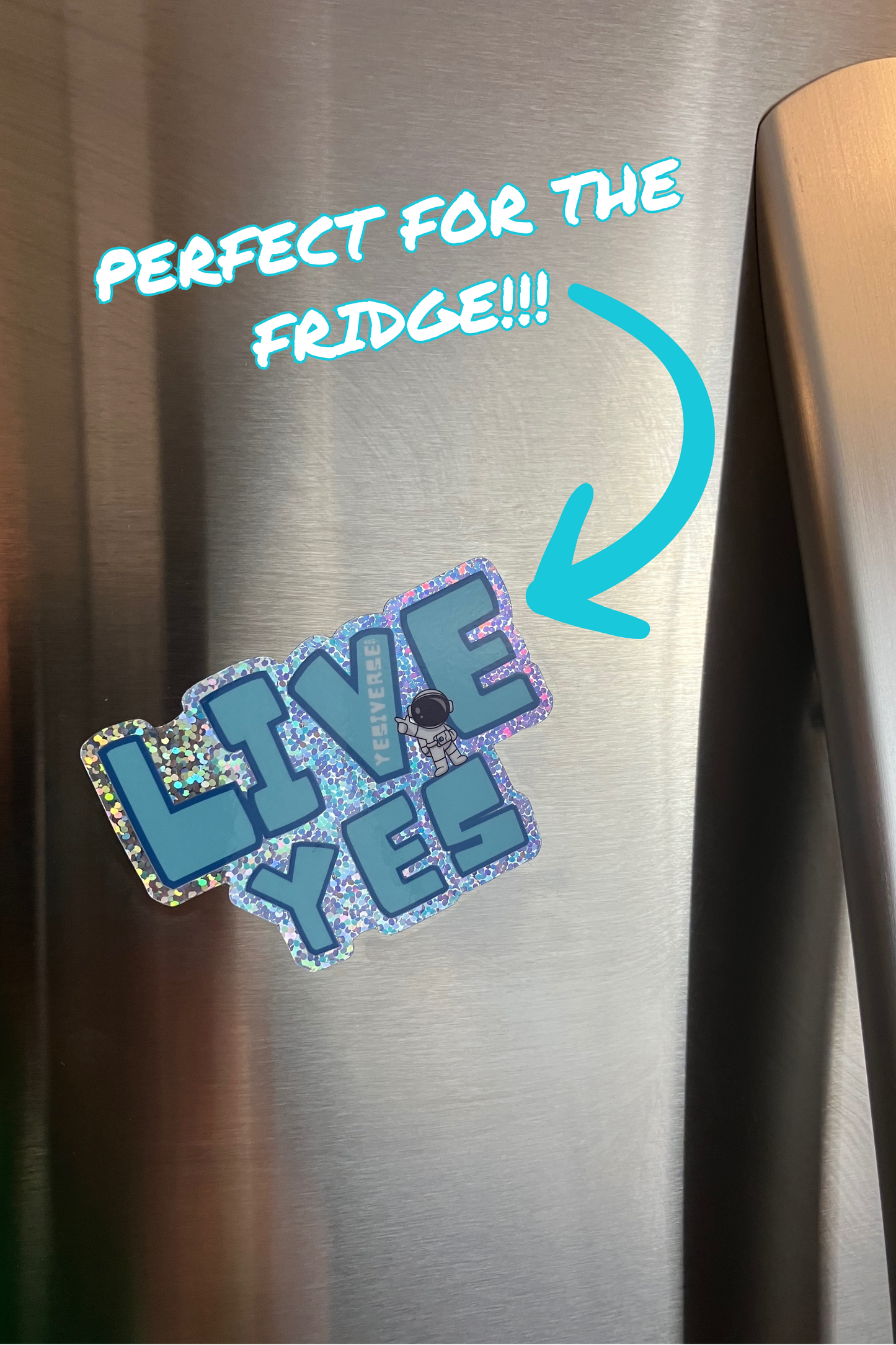 LIVE YES — STICKER